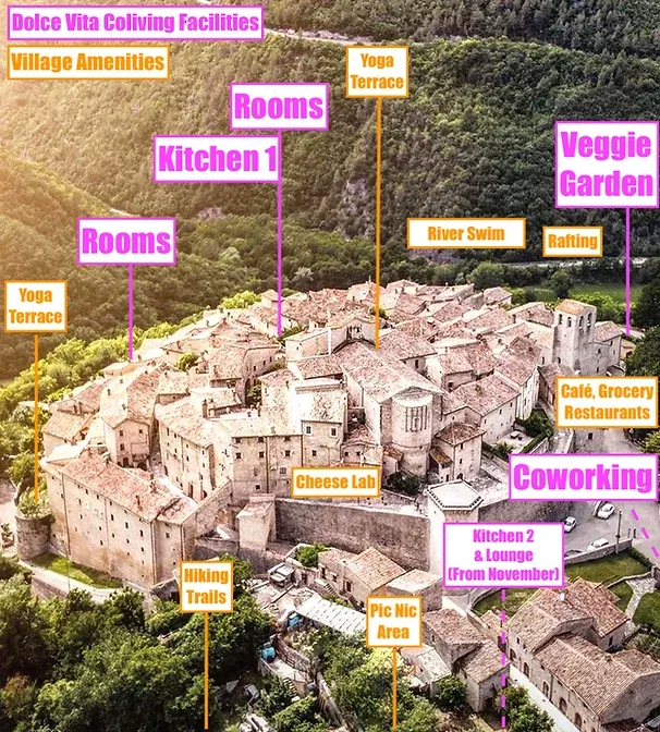 Dolce Vita Coliving - Authentic Medieval Village Living in Umbria - Image 2